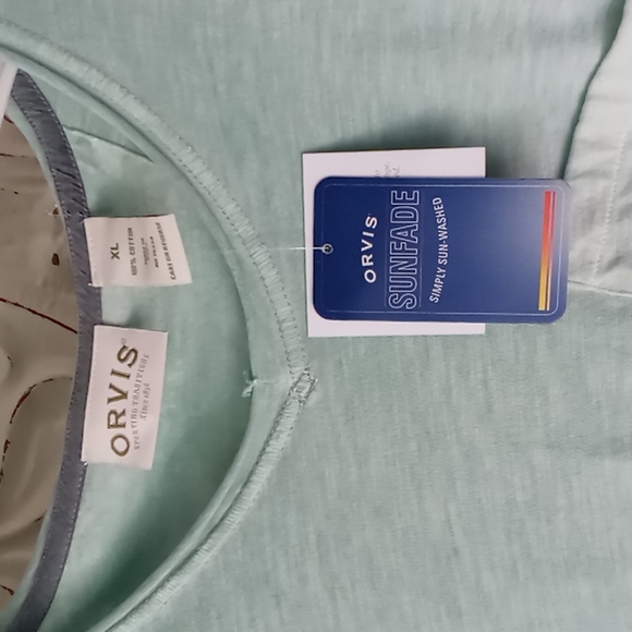 Men's ORVIS Sunfade Shirt NWT - Picture 2 of 8